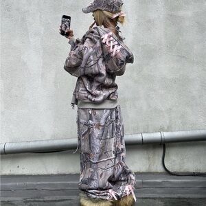 Named collective camo hoodie